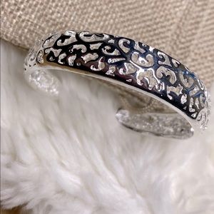 925 Sterling silver Open Bangle for Women